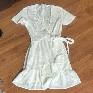 princess Polly white mini dress